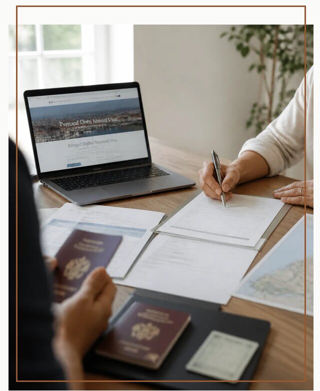 Оформление Digital Nomad и ВНЖ Португалии в Воткинске