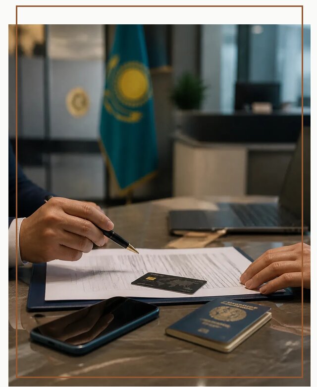 Открытие счета и банковской карты в Казахстане в Воткинске